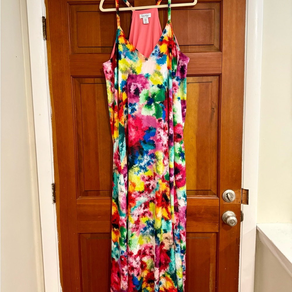Nicole Miller Multicolor Maxi Dress
